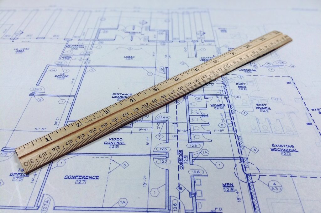 blueprint, ruler, architecture-964630.jpg
