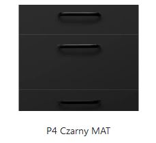 Front Czarny Mat P4
