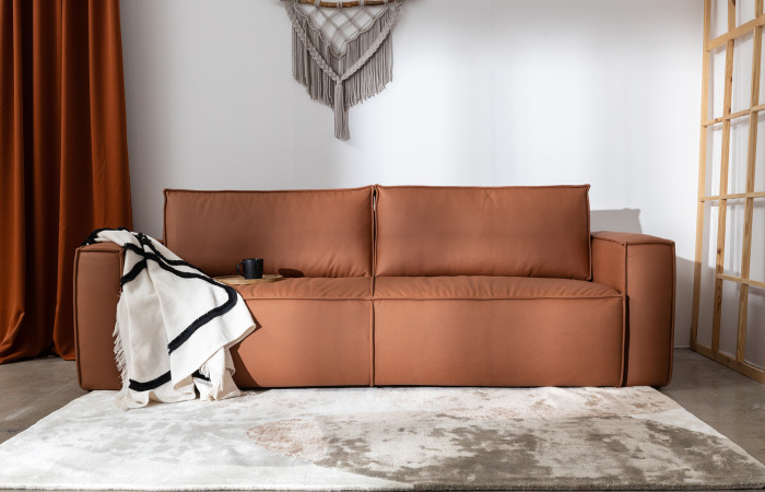 Sofa Softi z funkcją spania.
Wymiary: 245 cm  x 105 cm | h 80 